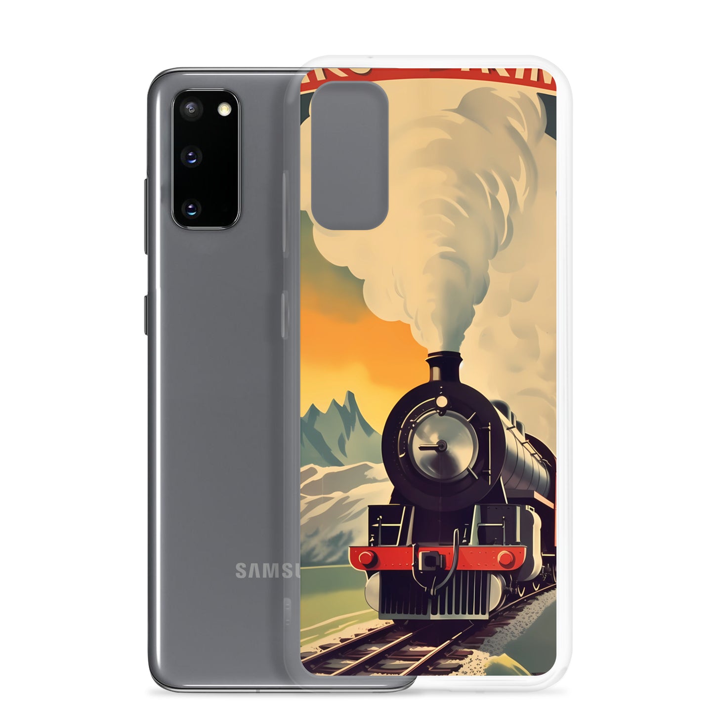 Samsung Case - Vintage Adverts - Train