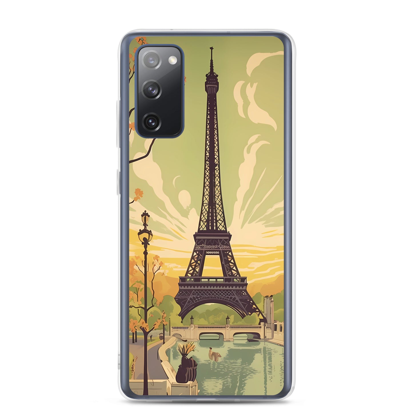Samsung Case - Vintage Adverts - Eiffel Tower