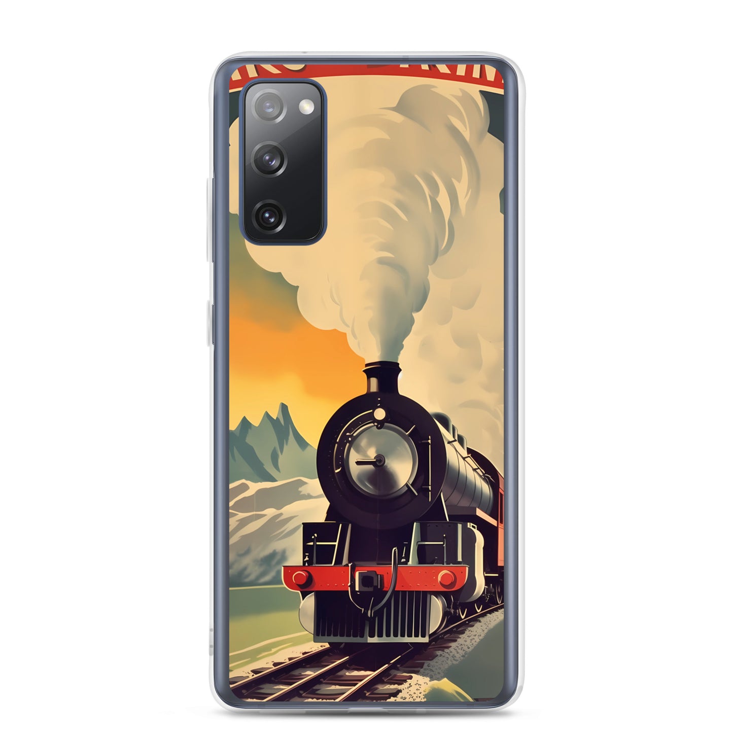 Samsung Case - Vintage Adverts - Train