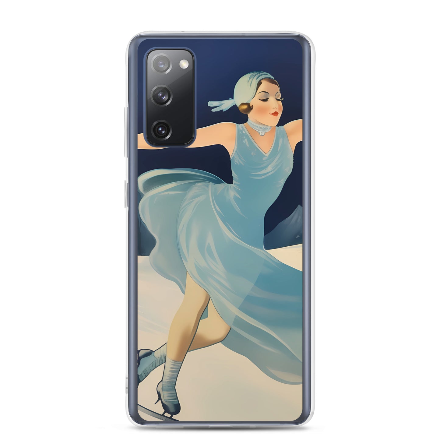 Samsung Case - Vintage Adverts - Ice Skater
