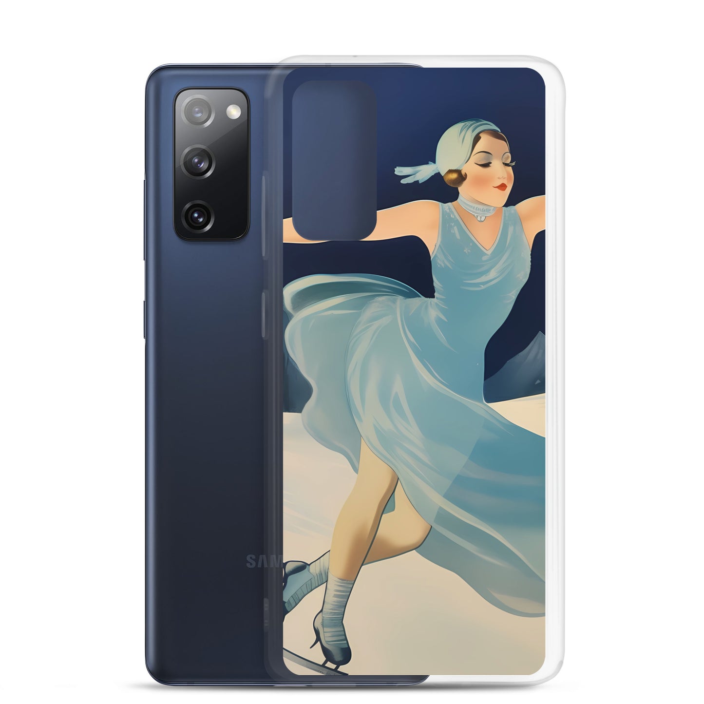 Samsung Case - Vintage Adverts - Ice Skater