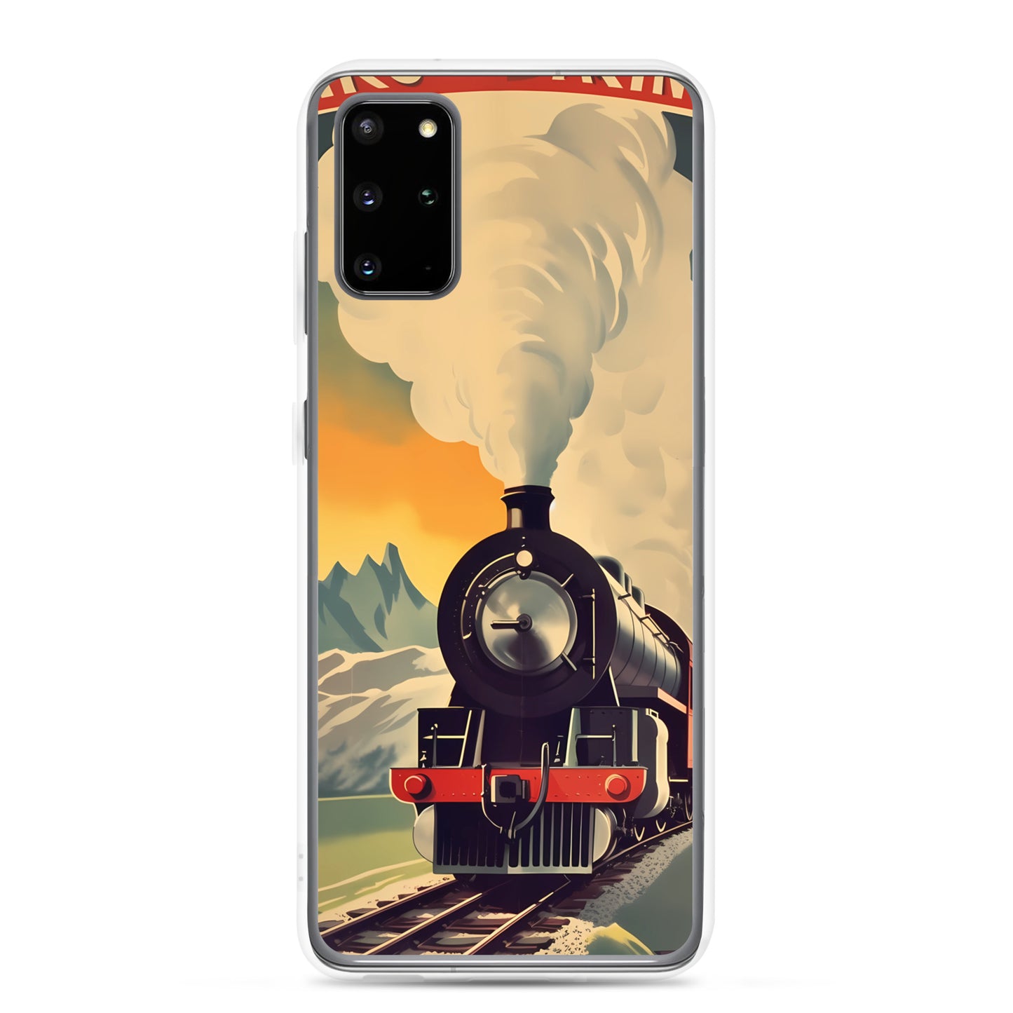 Samsung Case - Vintage Adverts - Train