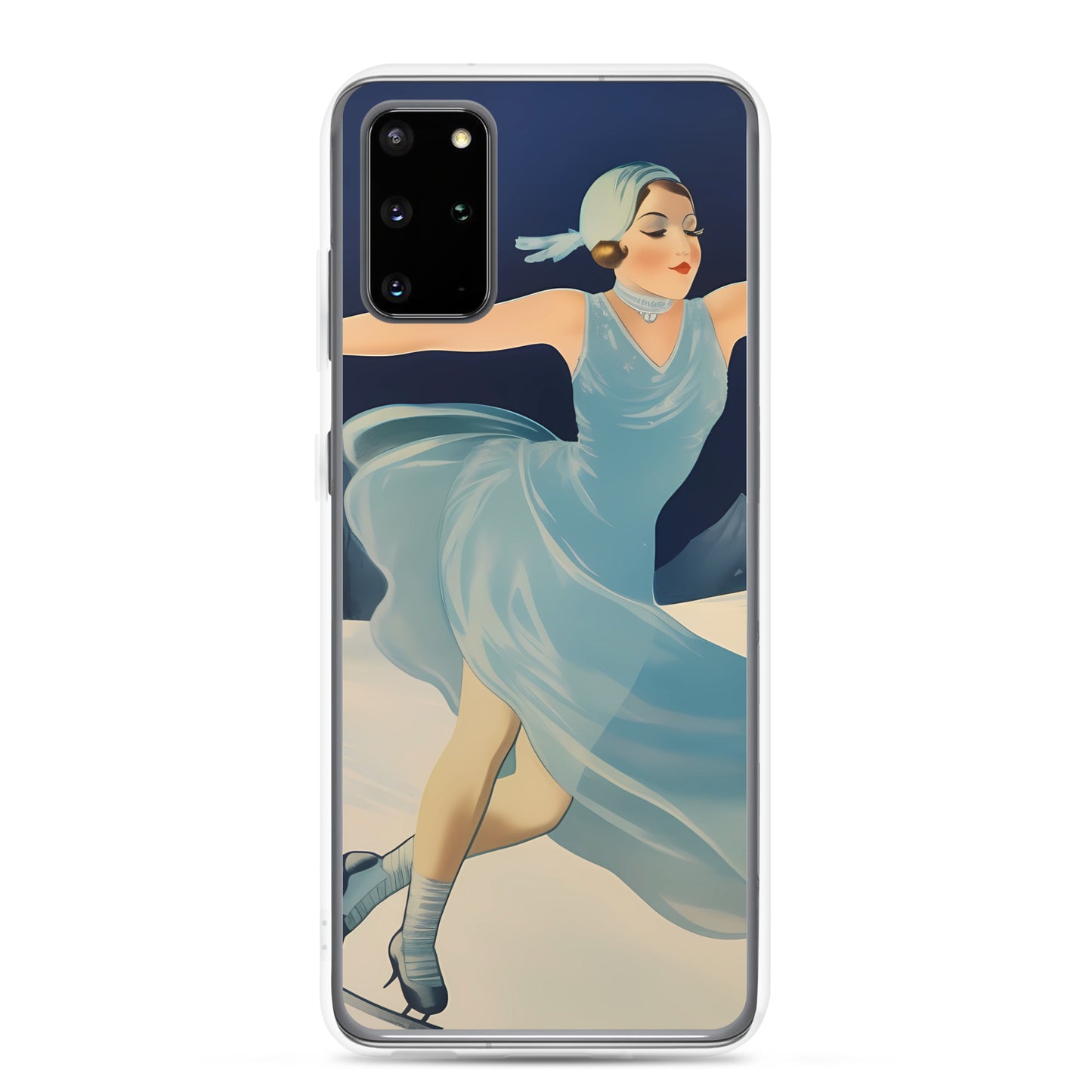 Samsung Case - Vintage Adverts - Ice Skater