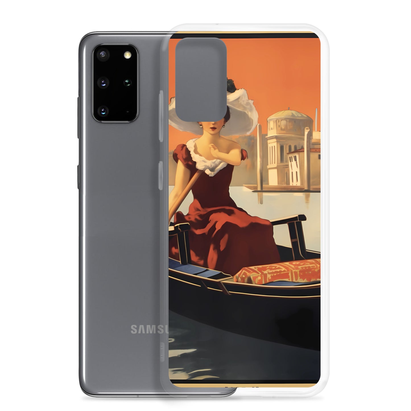 Samsung Case - Vintage Adverts - Venice Gondola