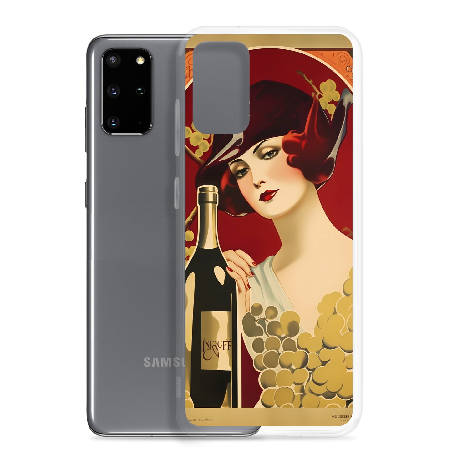 Samsung Case - Vintage Adverts - Wine