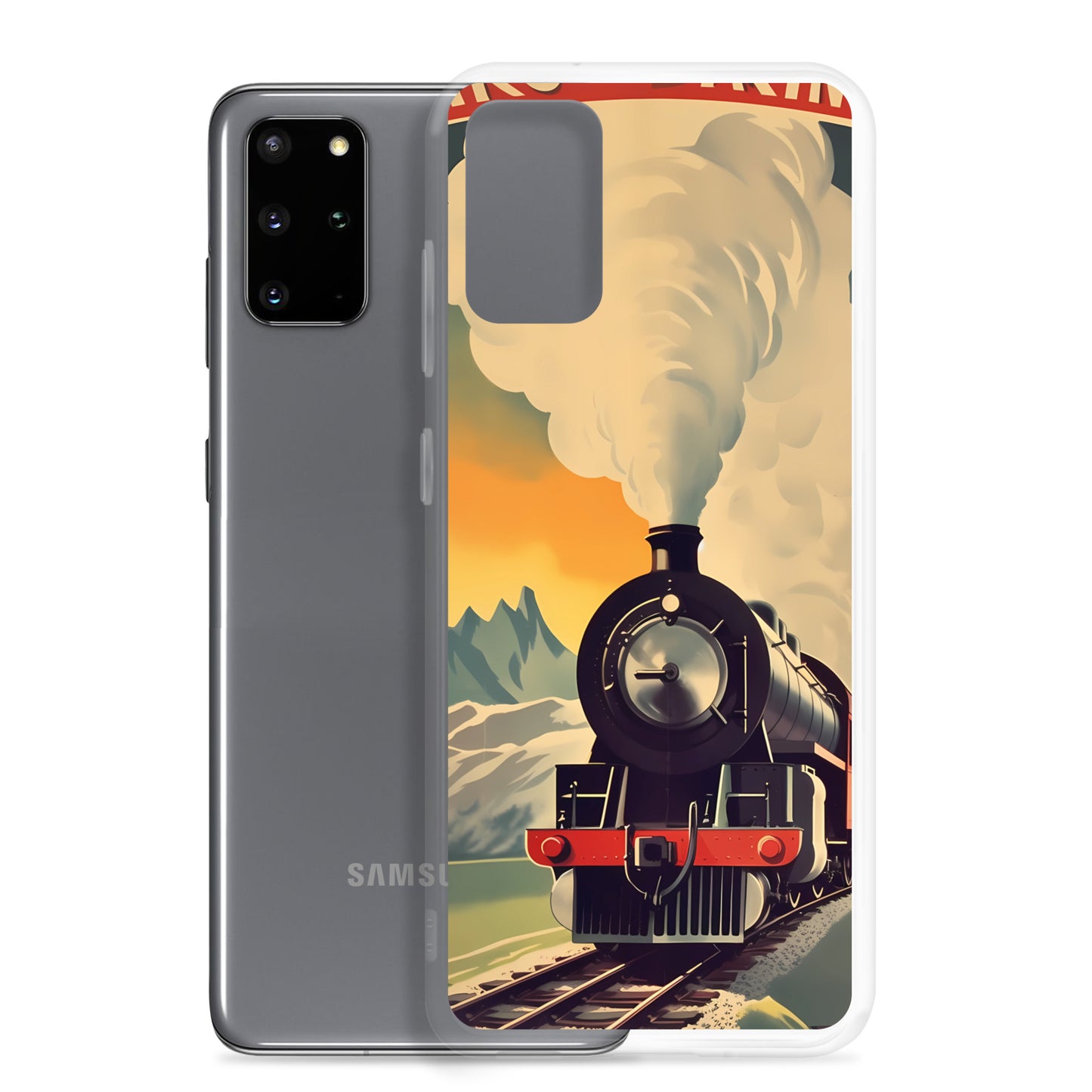 Samsung Case - Vintage Adverts - Train