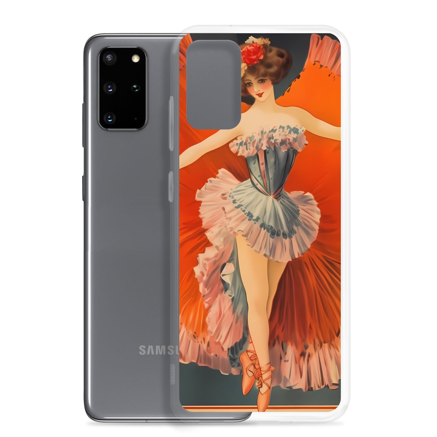 Samsung Case - Vintage Adverts - Ballet Dancer