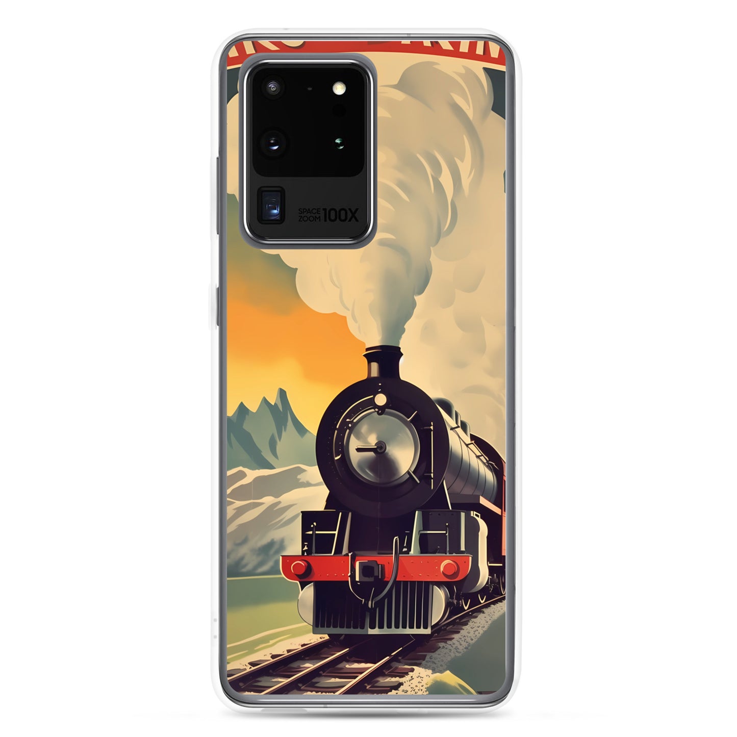 Samsung Case - Vintage Adverts - Train