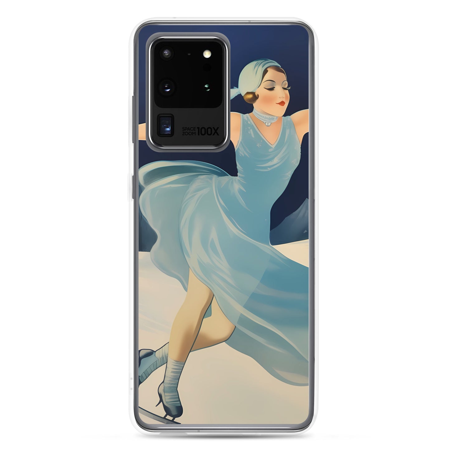Samsung Case - Vintage Adverts - Ice Skater