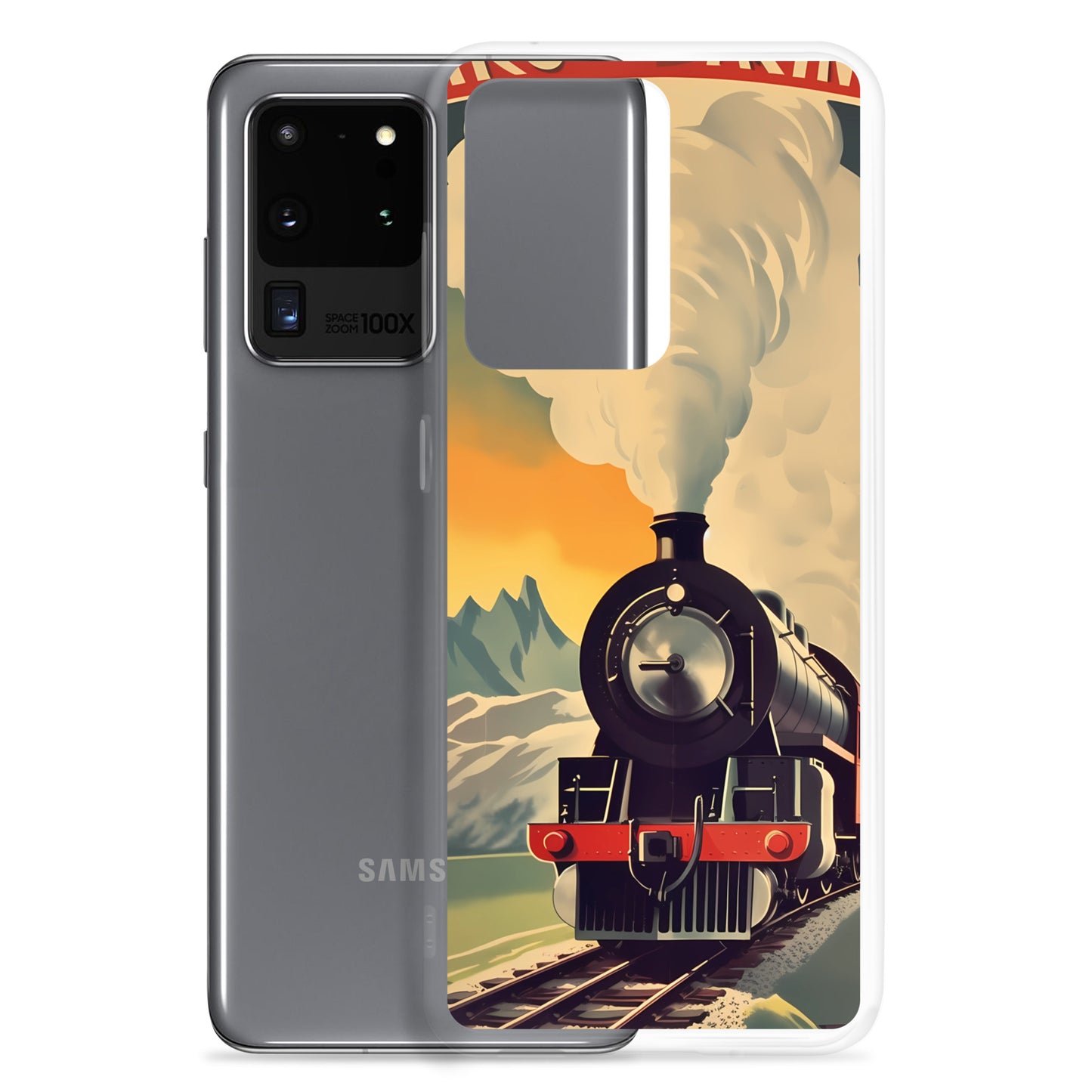 Samsung Case - Vintage Adverts - Train