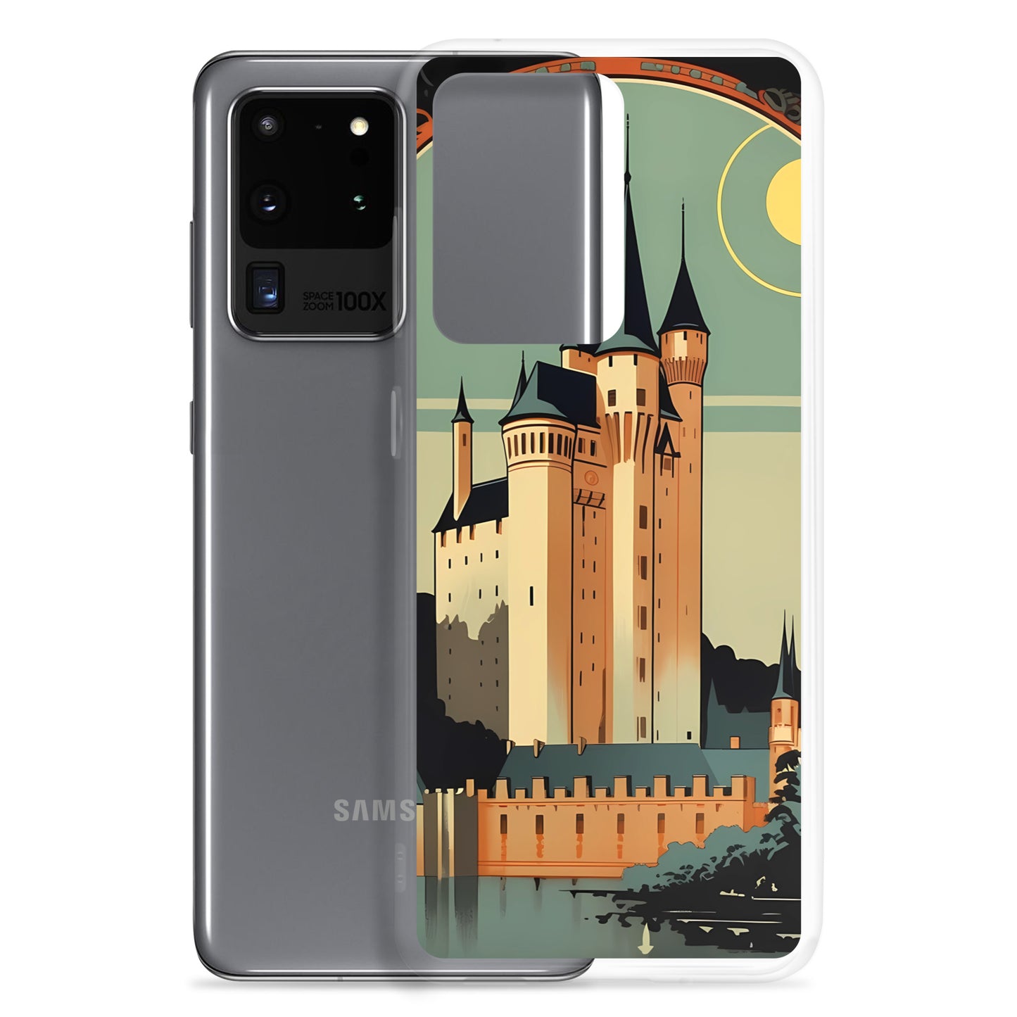 Samsung Case - Vintage Adverts - Castle