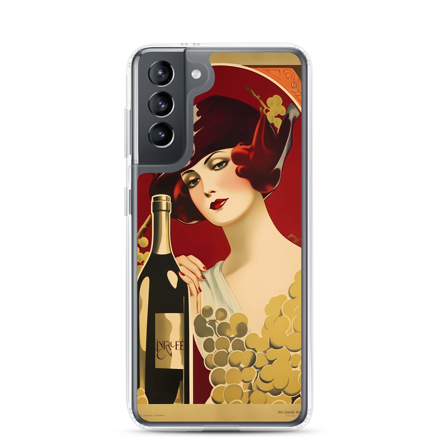 Samsung Case - Vintage Adverts - Wine