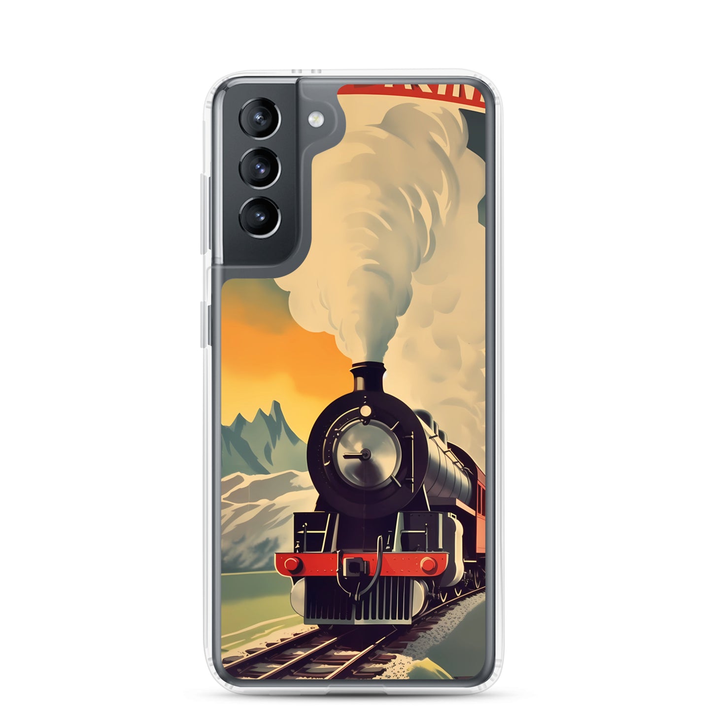 Samsung Case - Vintage Adverts - Train