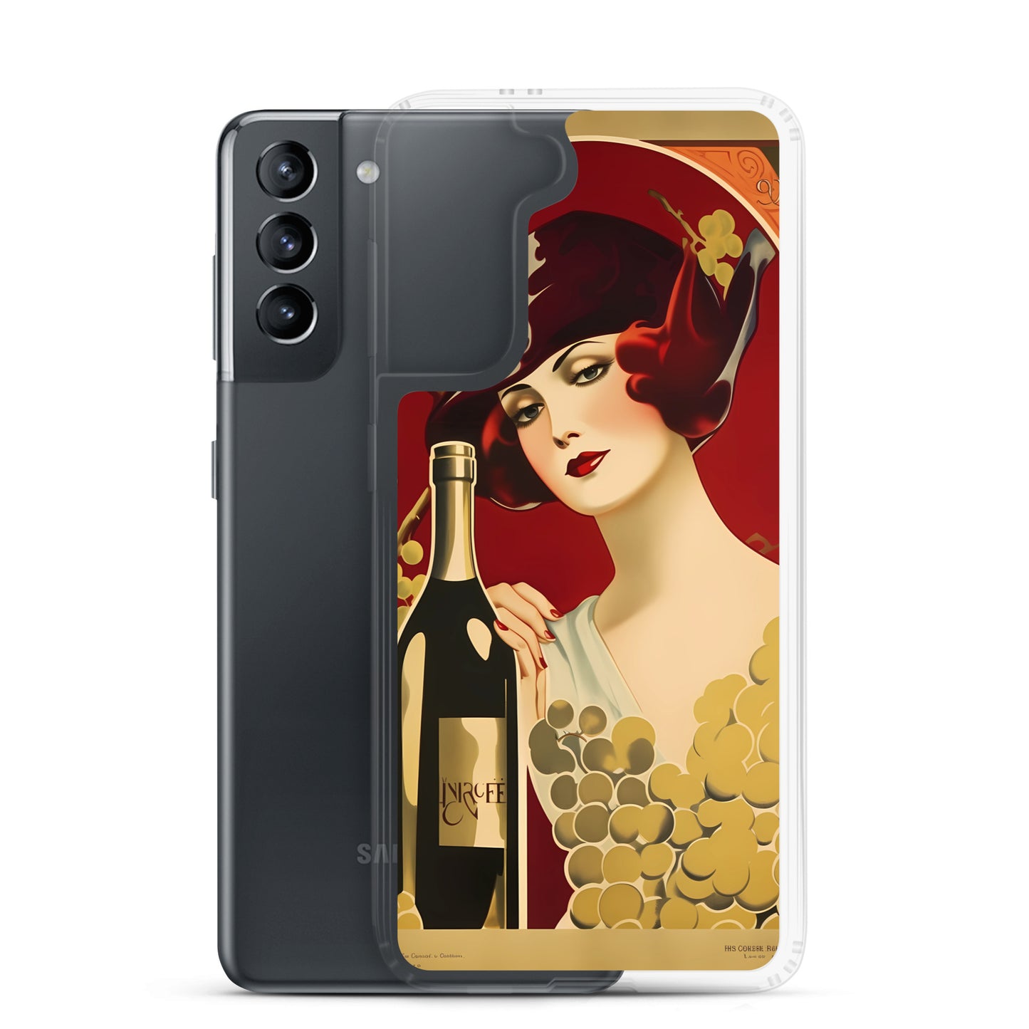 Samsung Case - Vintage Adverts - Wine