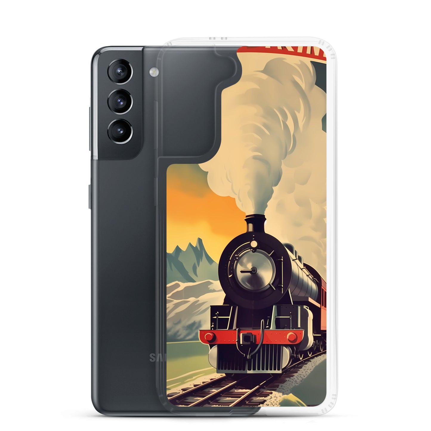 Samsung Case - Vintage Adverts - Train