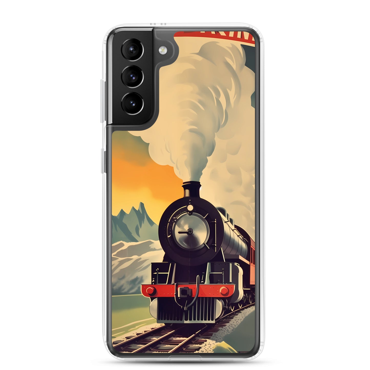 Samsung Case - Vintage Adverts - Train