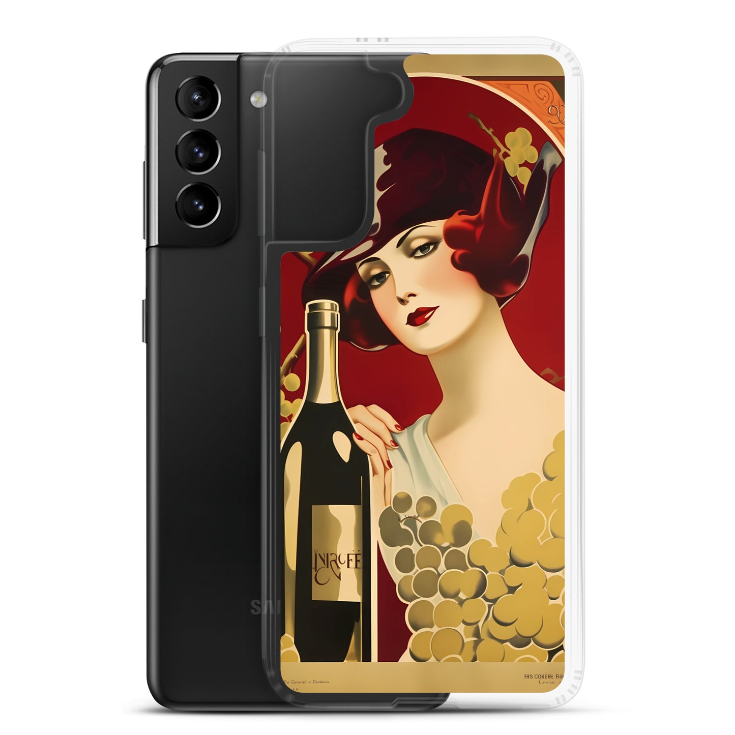Samsung Case - Vintage Adverts - Wine