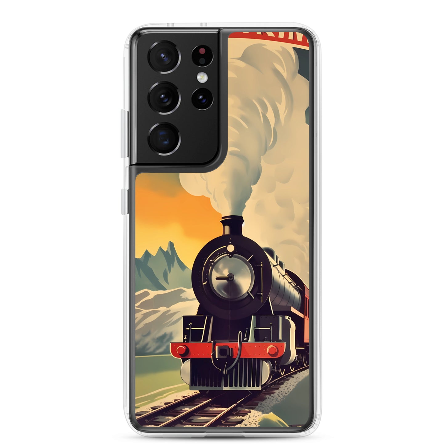 Samsung Case - Vintage Adverts - Train