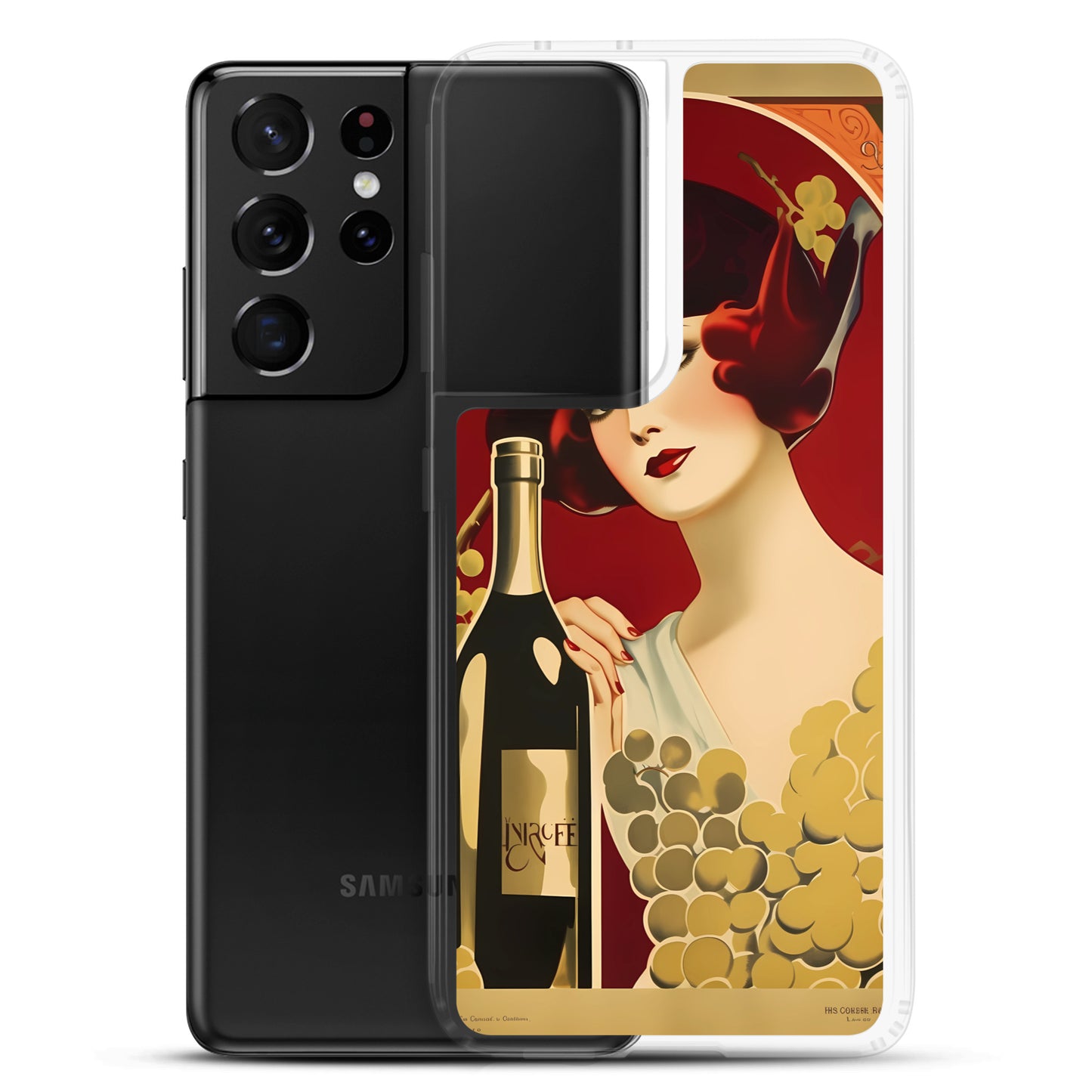 Samsung Case - Vintage Adverts - Wine
