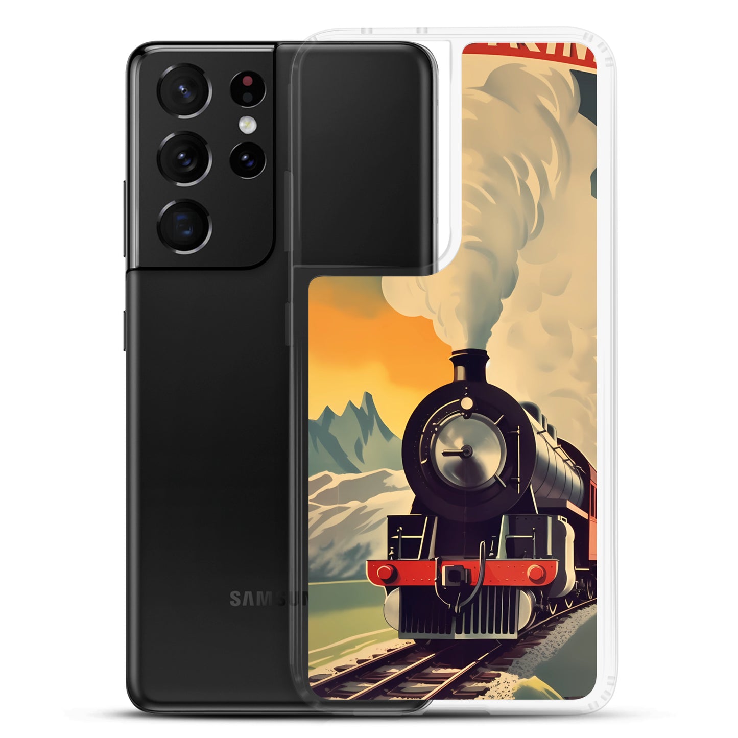 Samsung Case - Vintage Adverts - Train