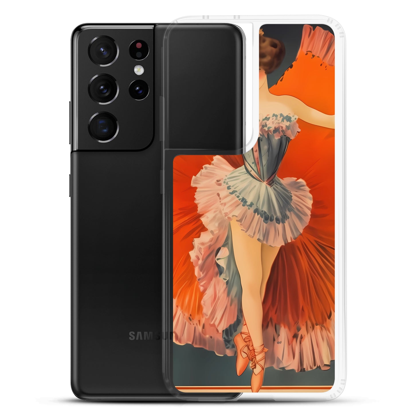 Samsung Case - Vintage Adverts - Ballet Dancer