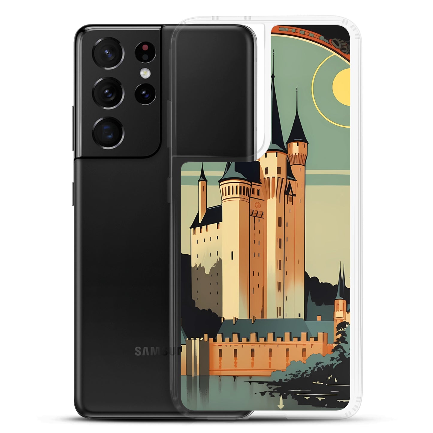 Samsung Case - Vintage Adverts - Castle