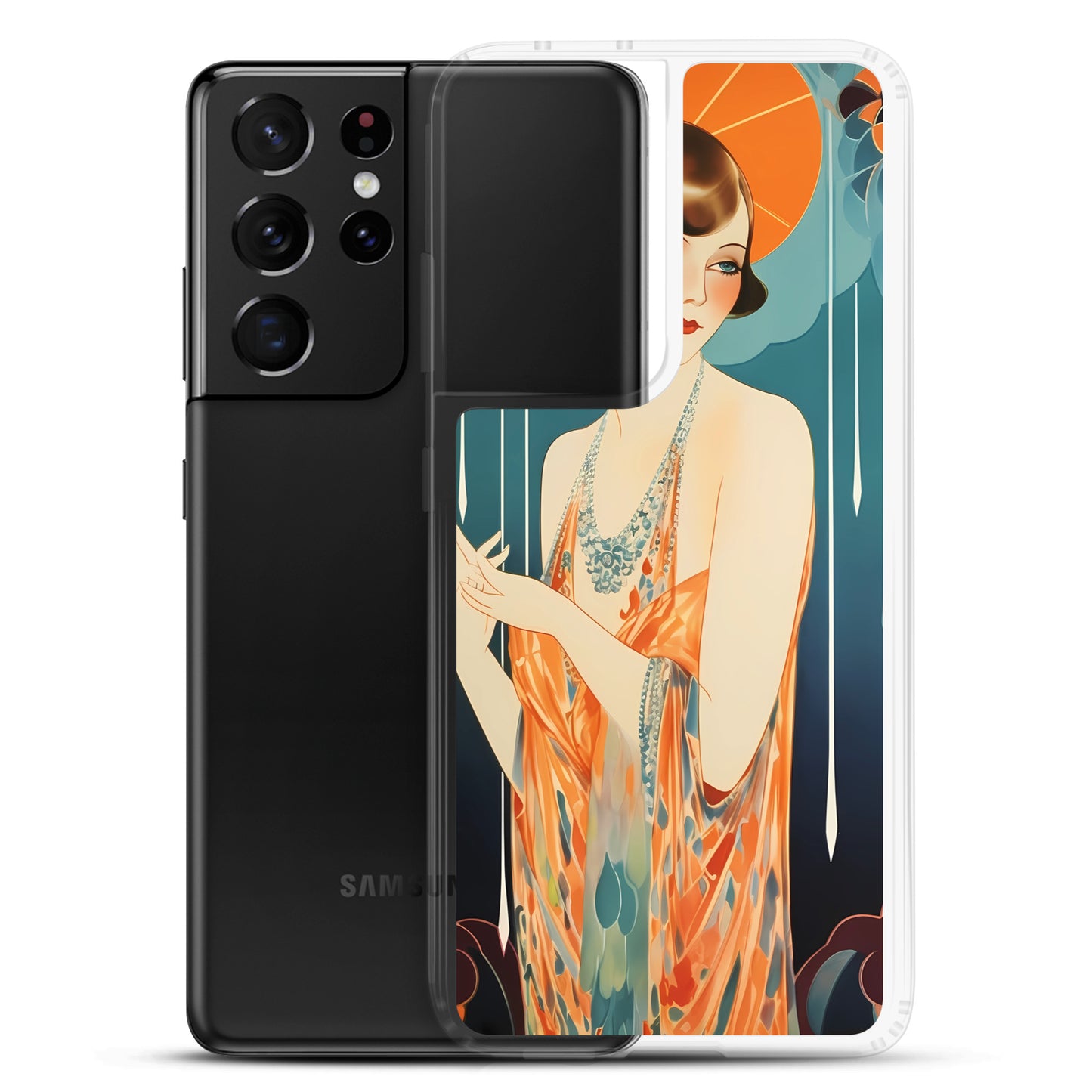 Samsung Case - Vintage Adverts - Flapper Girl