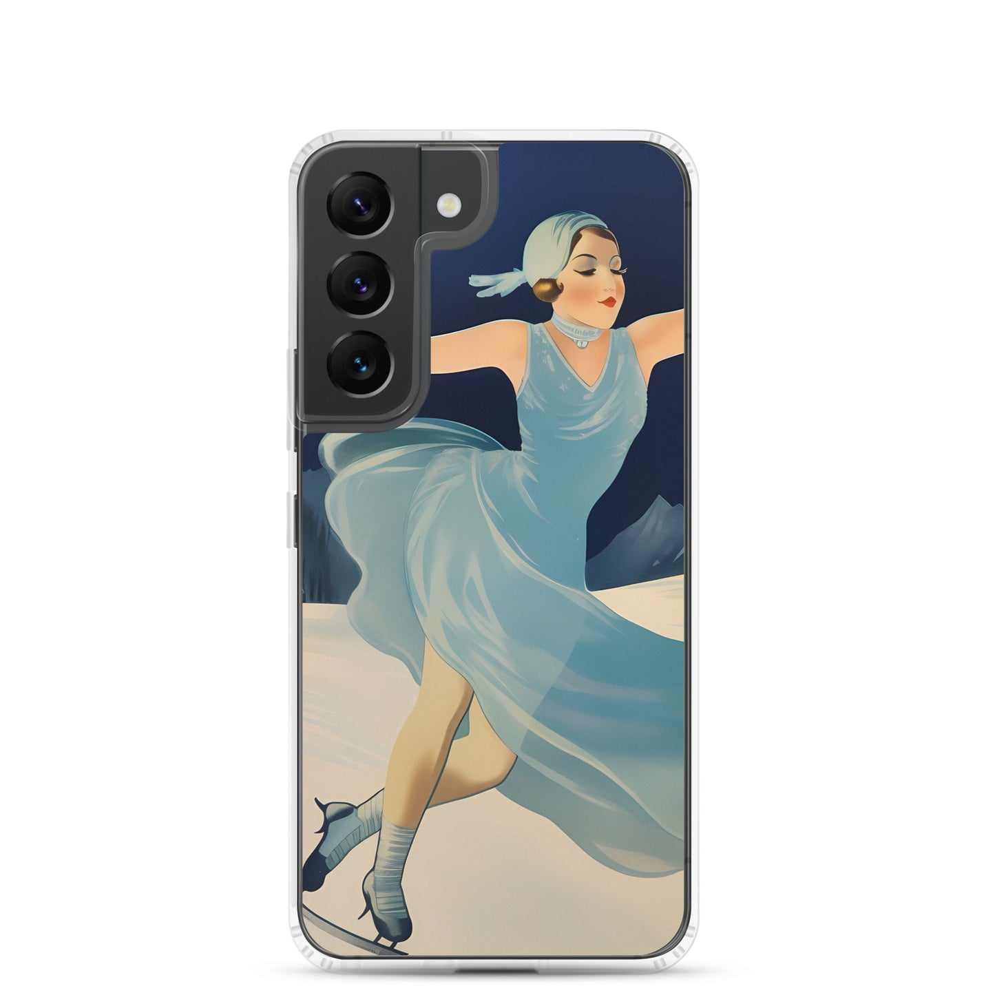 Samsung Case - Vintage Adverts - Ice Skater