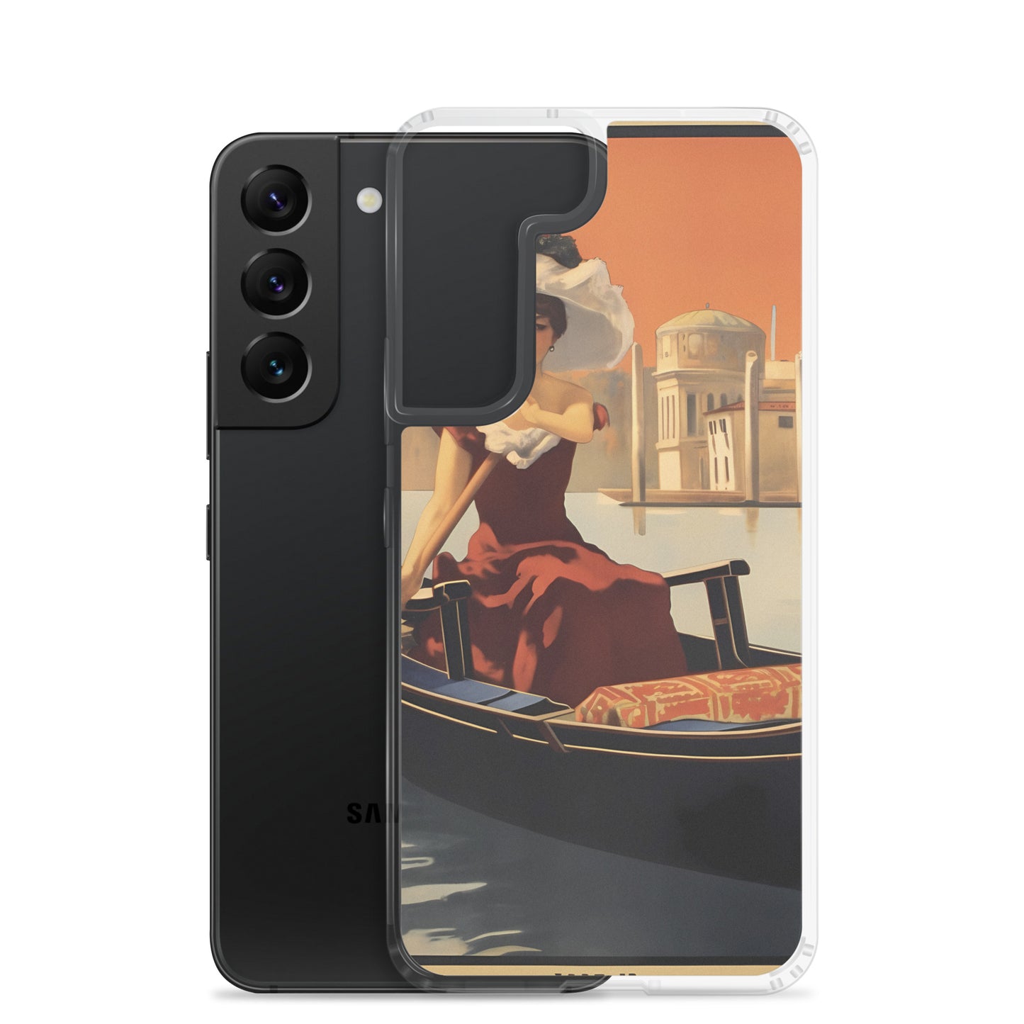 Samsung Case - Vintage Adverts - Venice Gondola