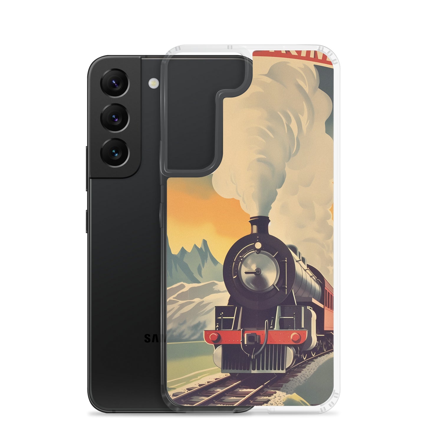 Samsung Case - Vintage Adverts - Train