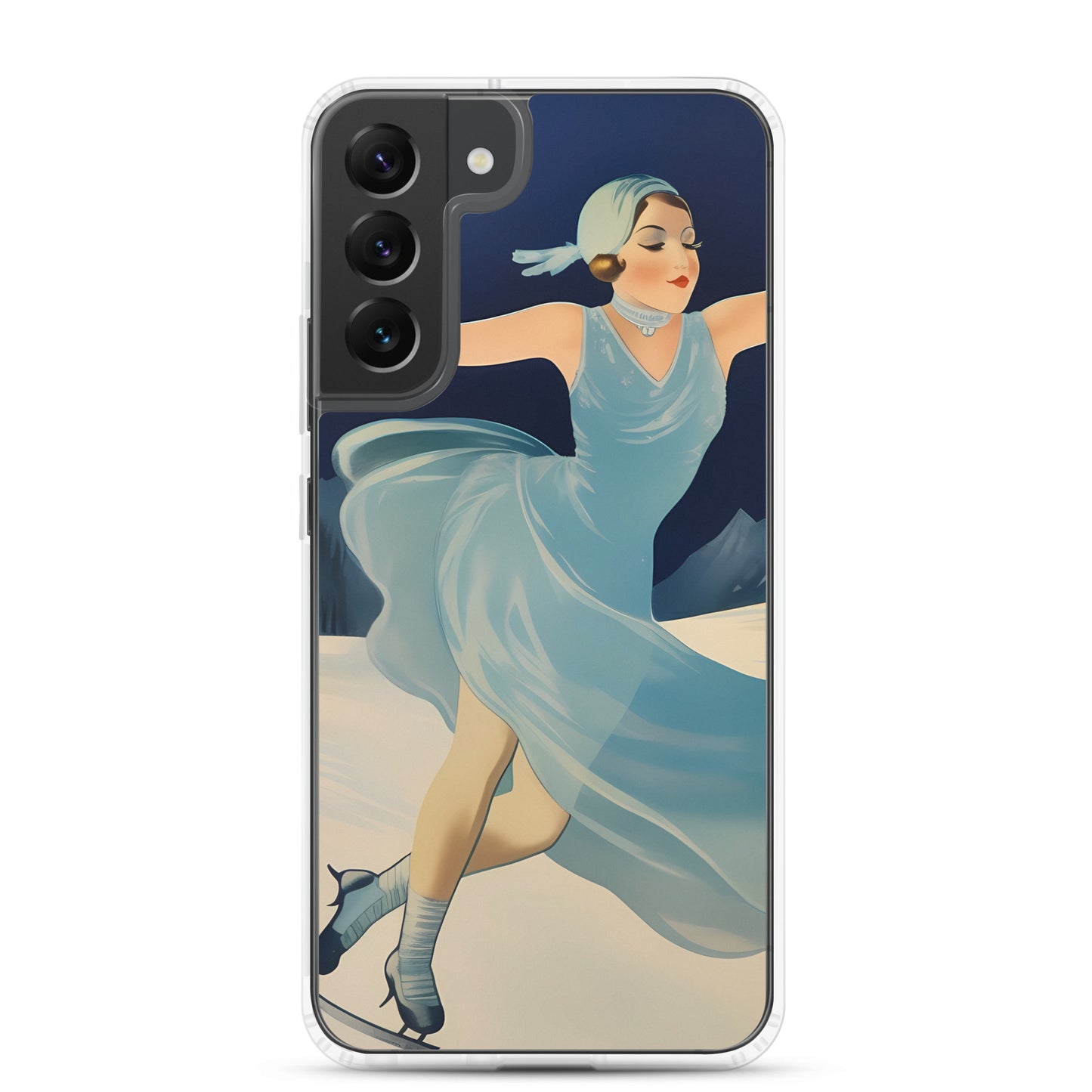Samsung Case - Vintage Adverts - Ice Skater