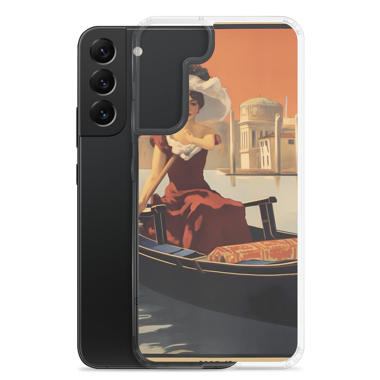 Samsung Case - Vintage Adverts - Venice Gondola