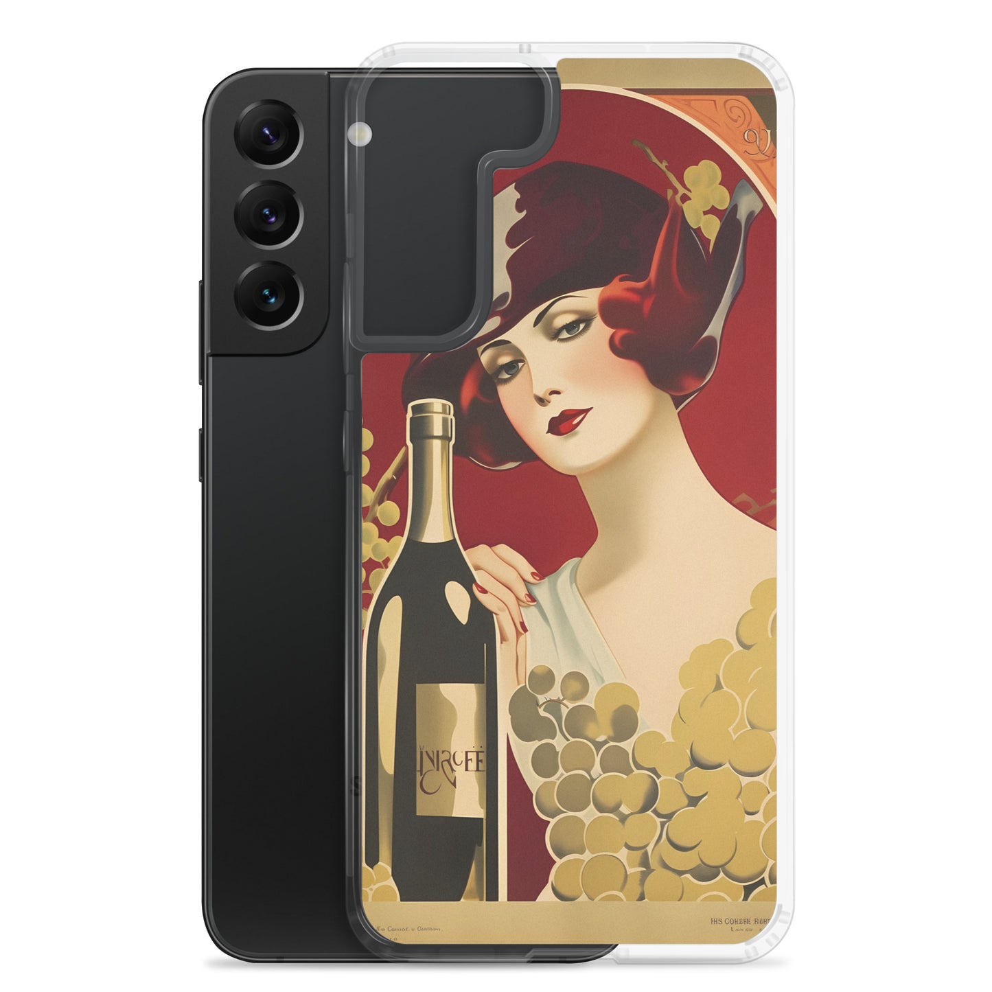 Samsung Case - Vintage Adverts - Wine