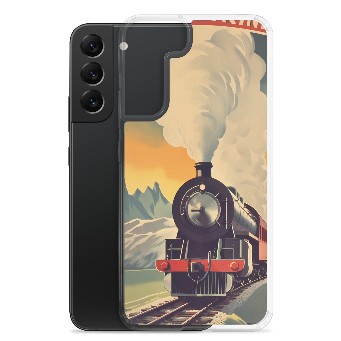 Samsung Case - Vintage Adverts - Train