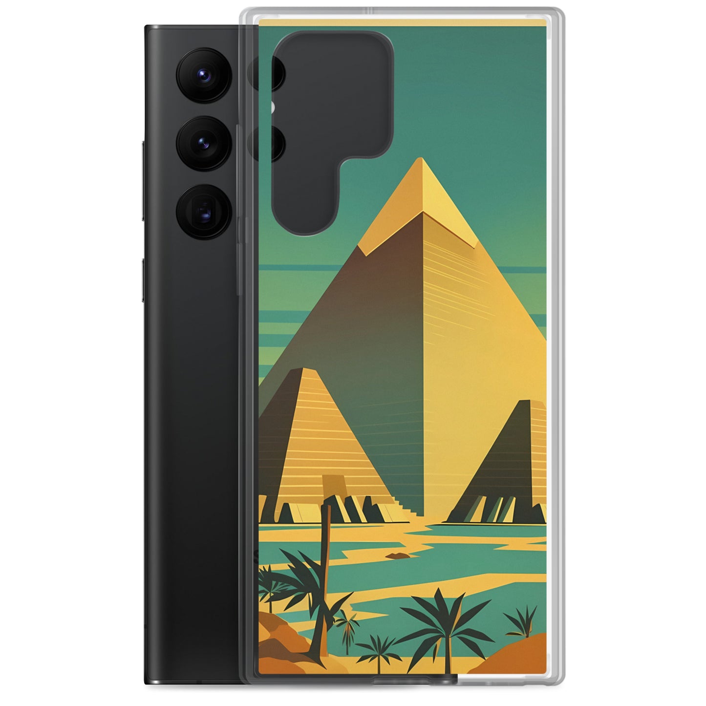 Samsung Case - Vintage Adverts - Pyramids
