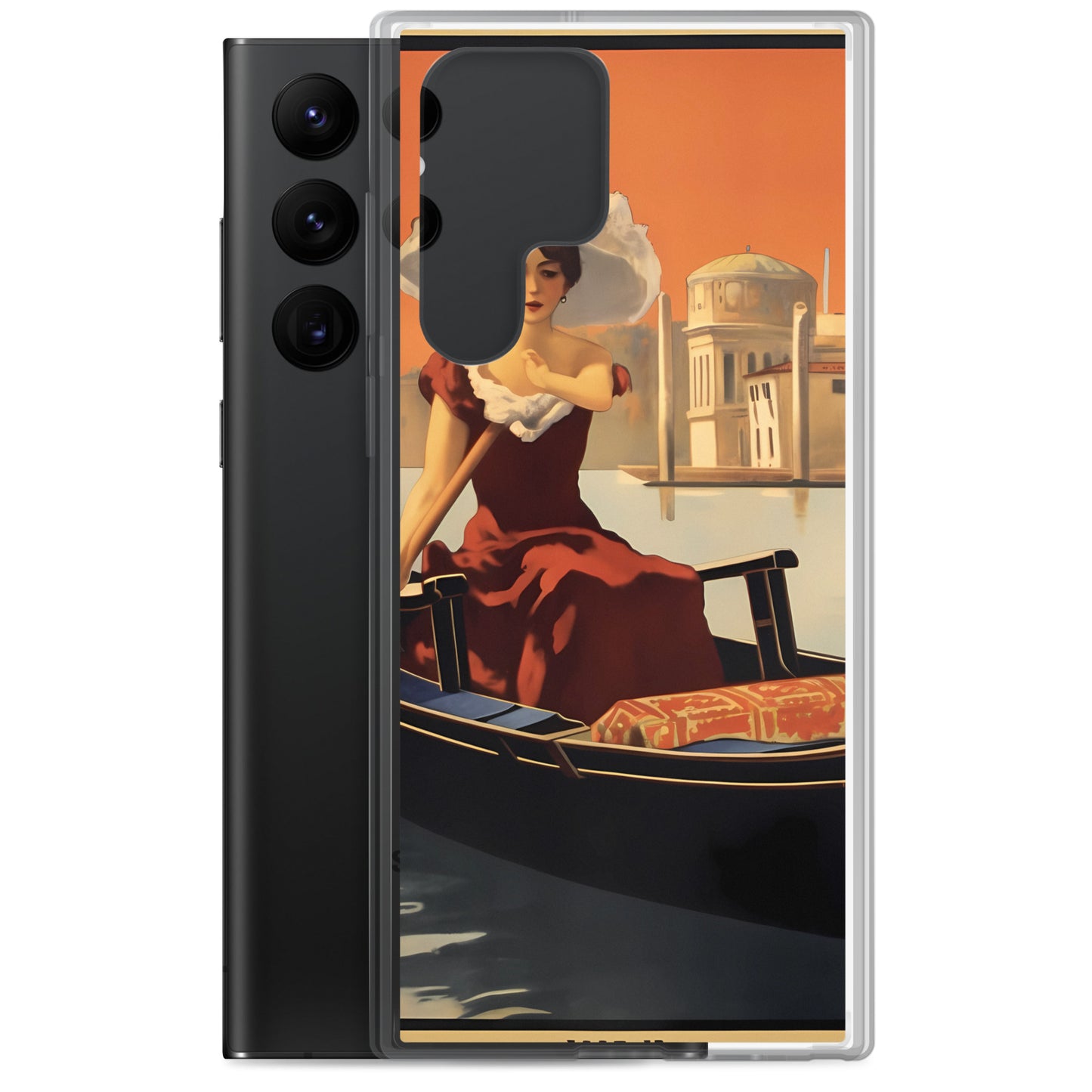Samsung Case - Vintage Adverts - Venice Gondola