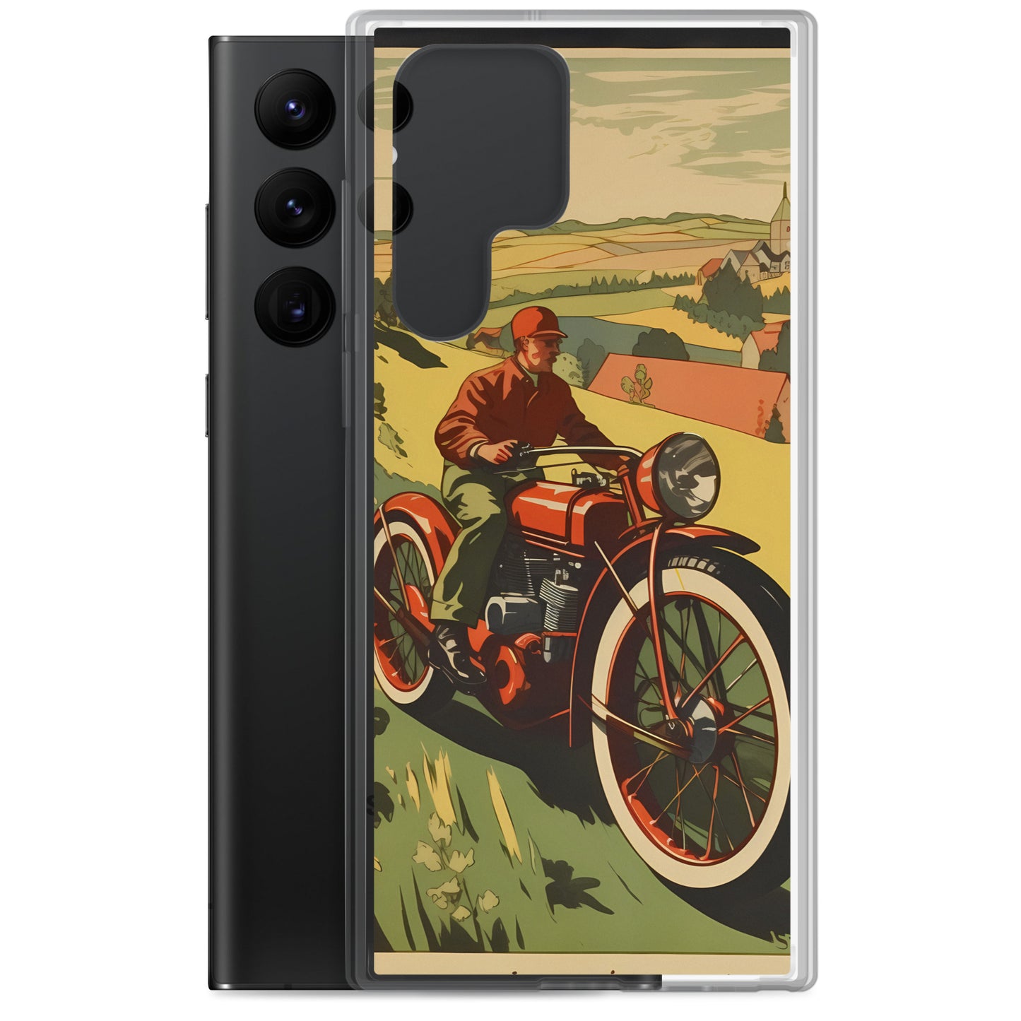 Samsung Case - Vintage Adverts - Motorcycle