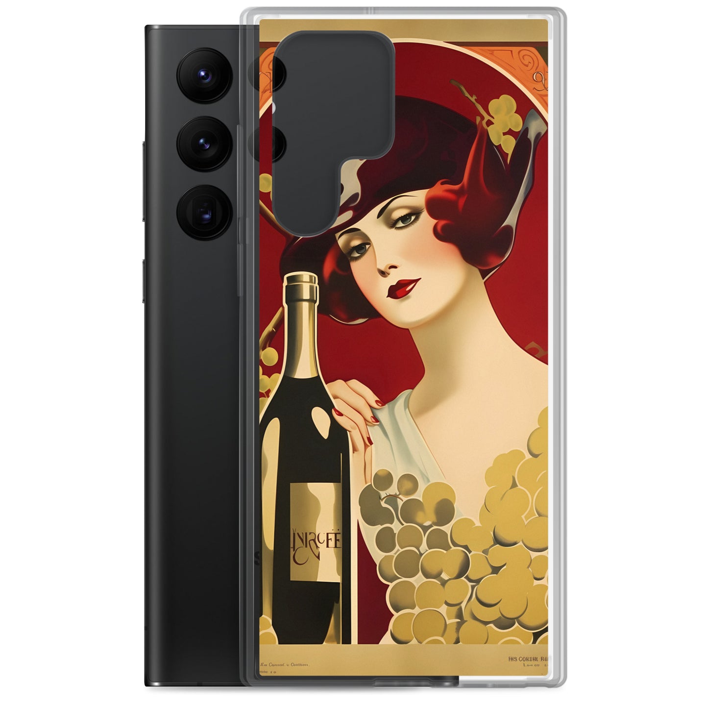 Samsung Case - Vintage Adverts - Wine