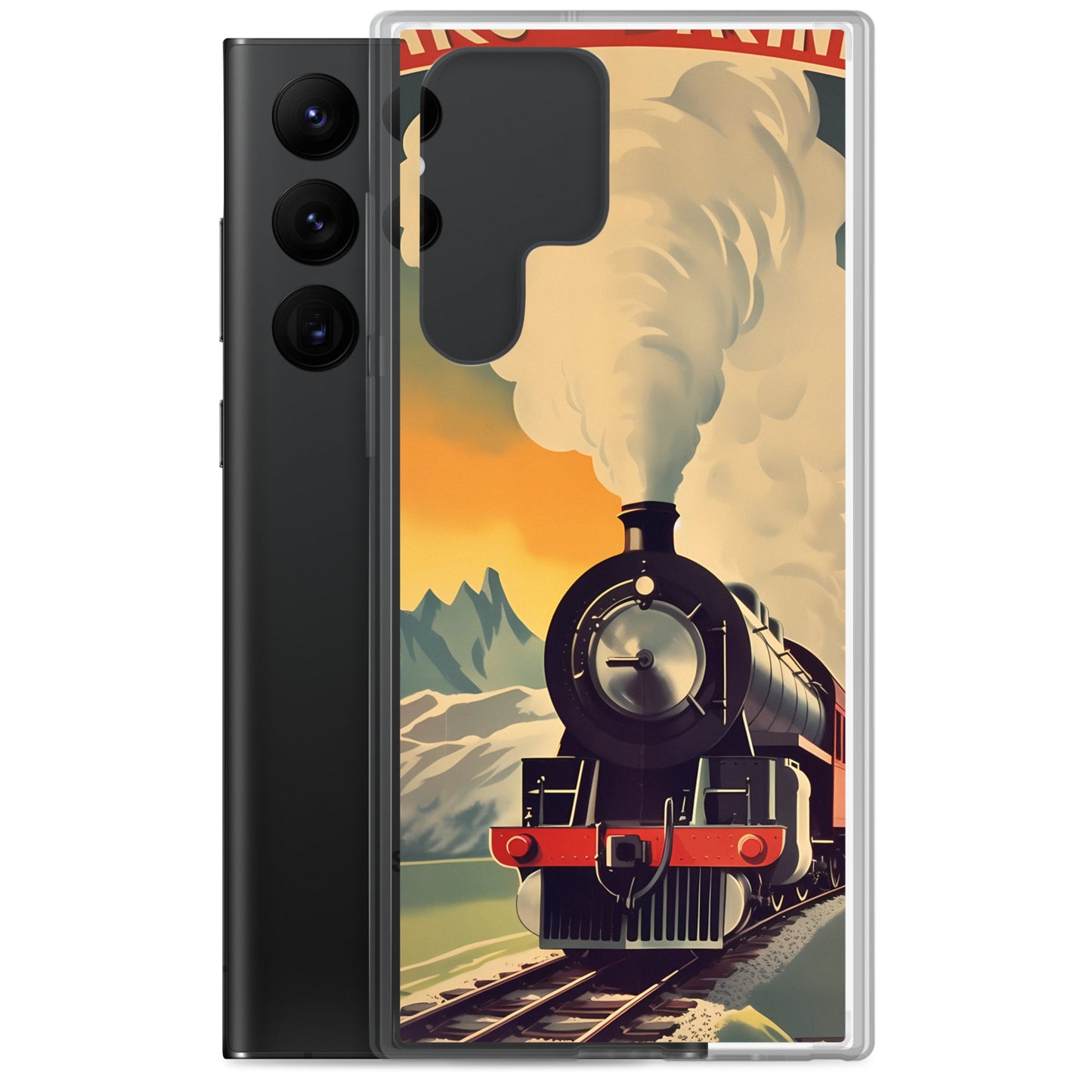 Samsung Case - Vintage Adverts - Train