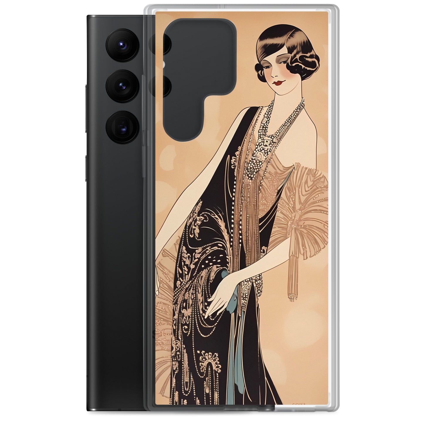 Samsung Case - Vintage Adverts - Flapper Girl