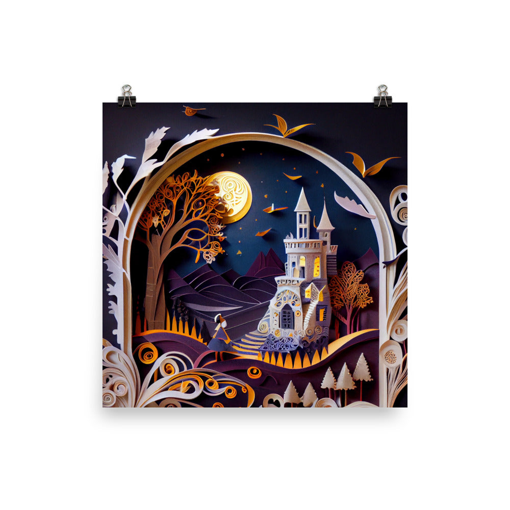 Enhanced Matte Paper Poster - Paper Art