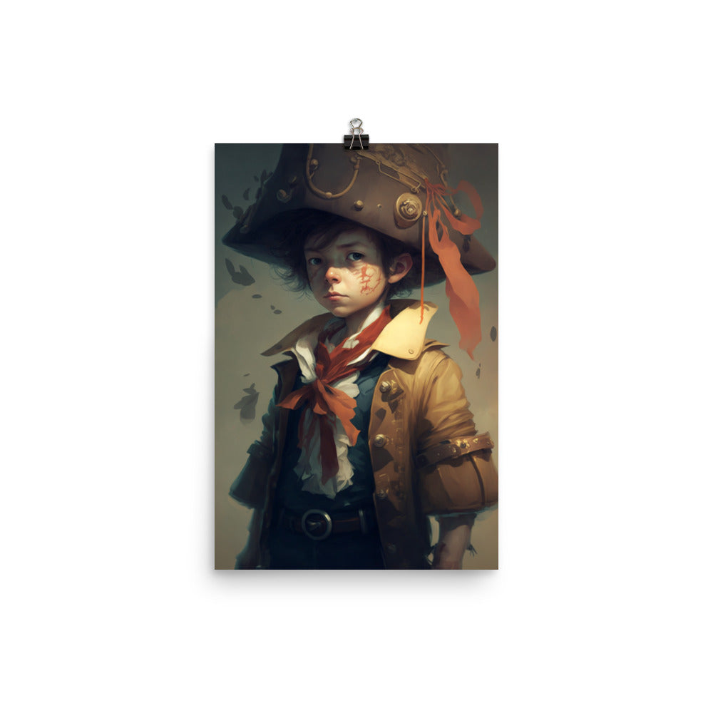 Enhanced Matte Paper Poster - Pirate Boy