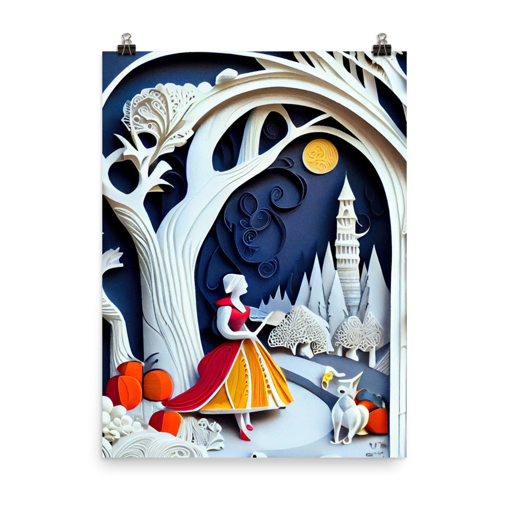 Enhanced Matte Paper Poster - Paper Art