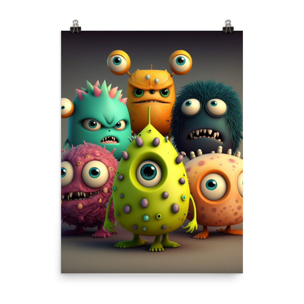Enhanced Matte Paper Poster - Kids Room