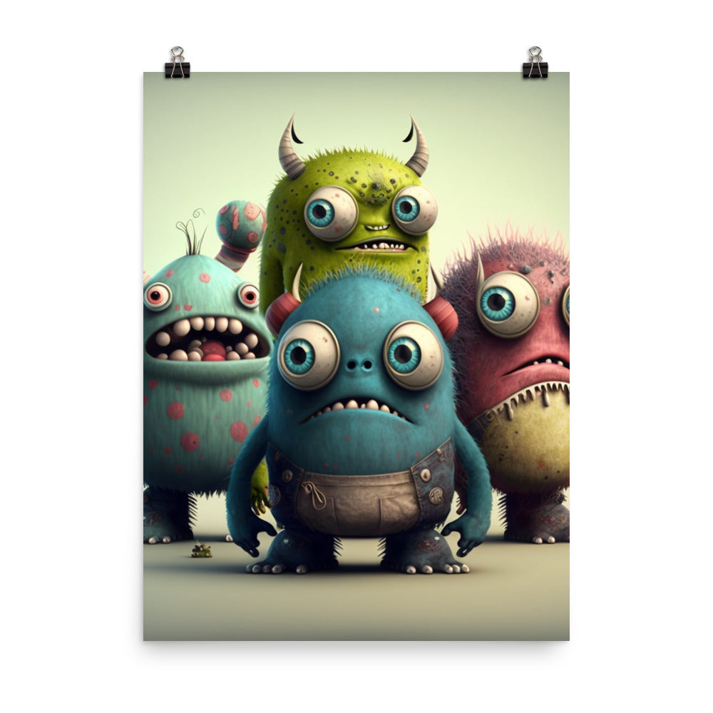 Enhanced Matte Paper Poster - Kids Room