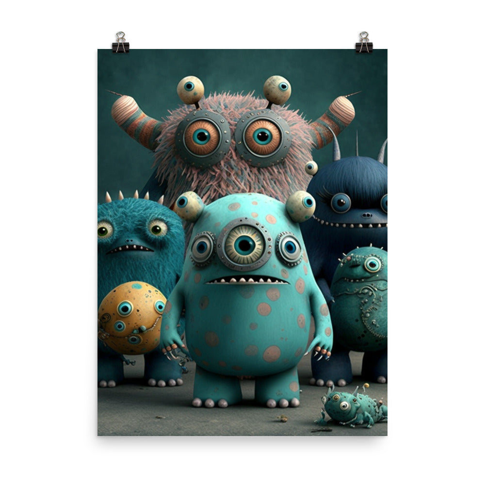 Enhanced Matte Paper Poster - Kids Room