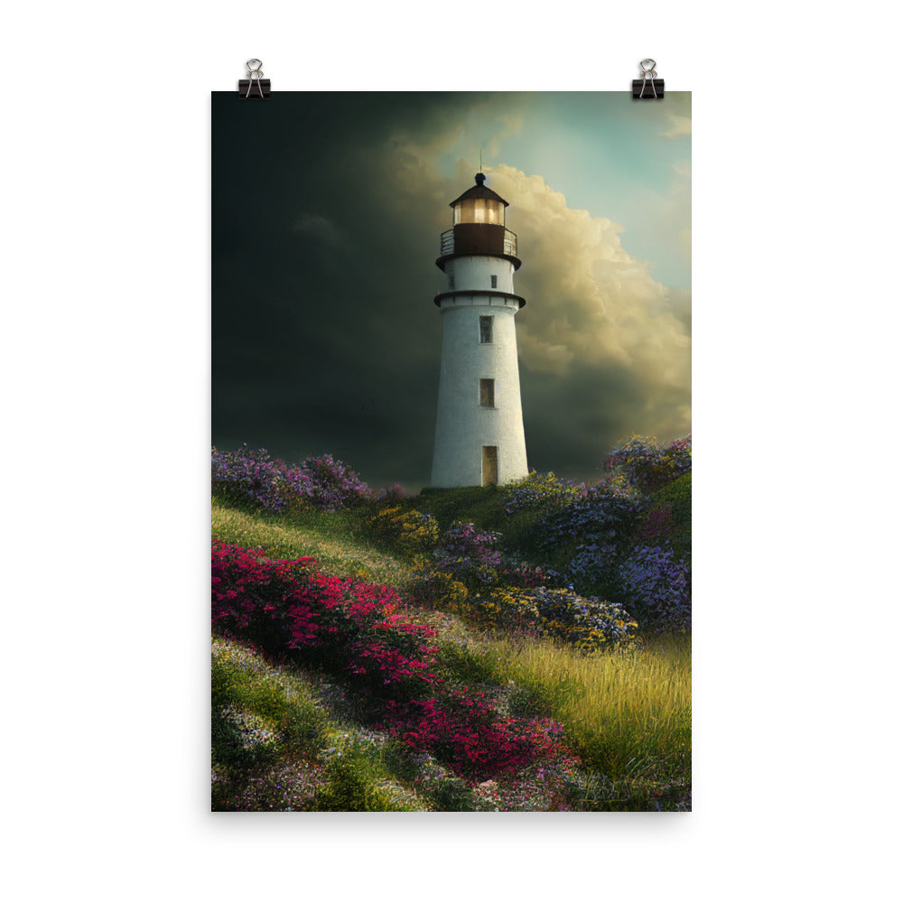 Enhanced Matte Poster - Lighthouse