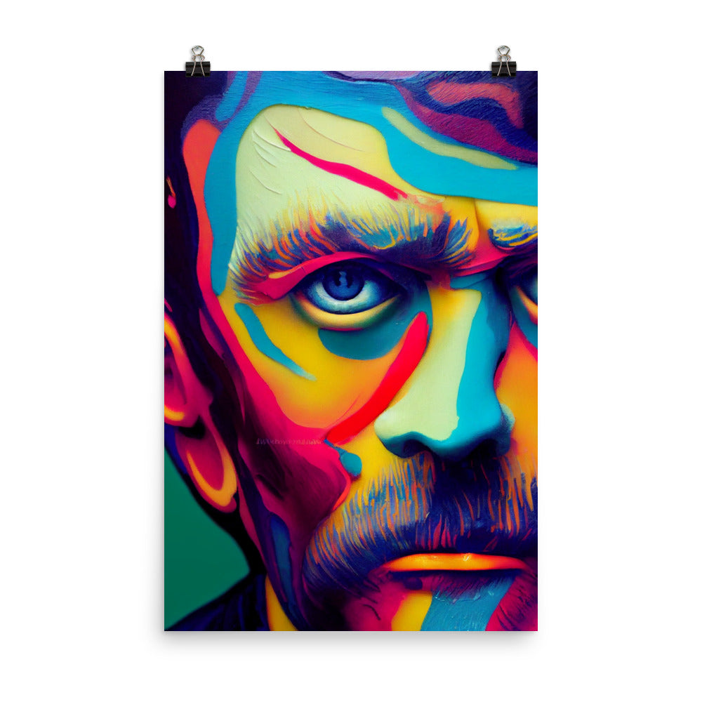 Enhanced Matte Poster - Van Gogh Eye