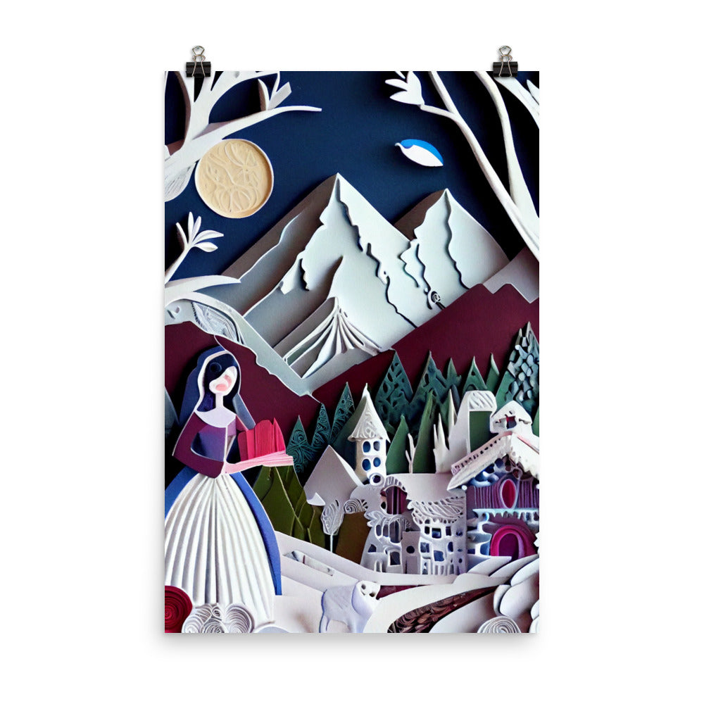 Enhanced Matte Paper Poster - Paper Art