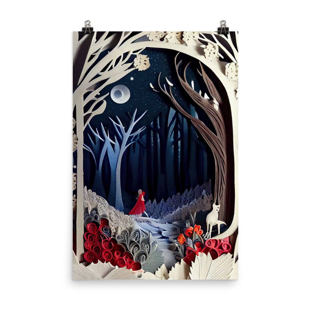 Enhanced Matte Paper Poster - Paper Art